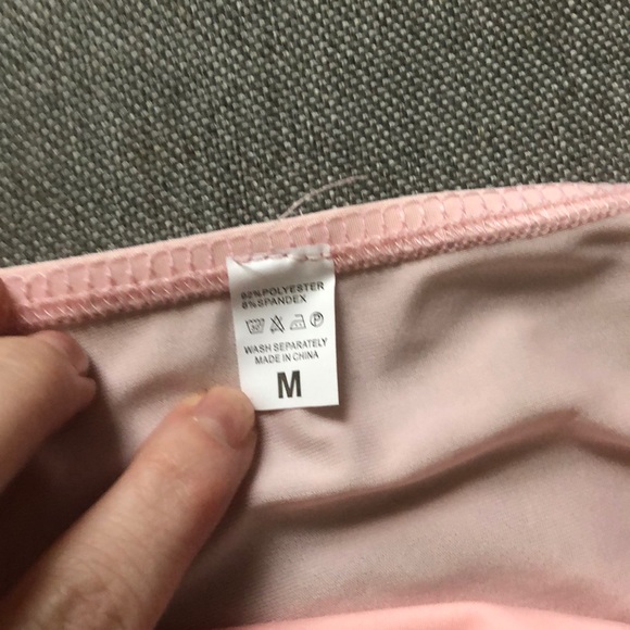 Strappy Pink Bikini - Picture 4 of 7